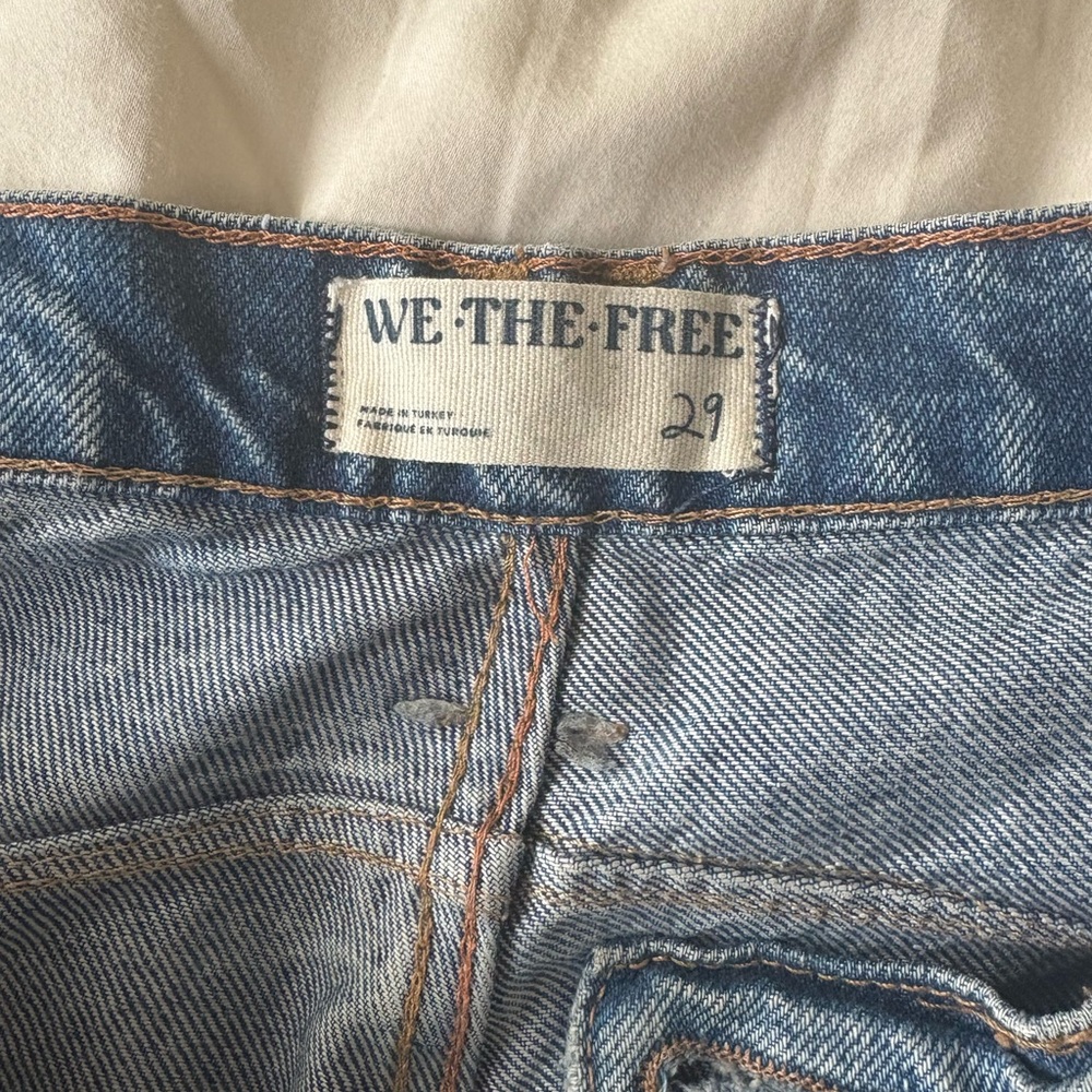 We The Free Good Luck Mid-Rise Barrel Jeans - Picture 3 of 3